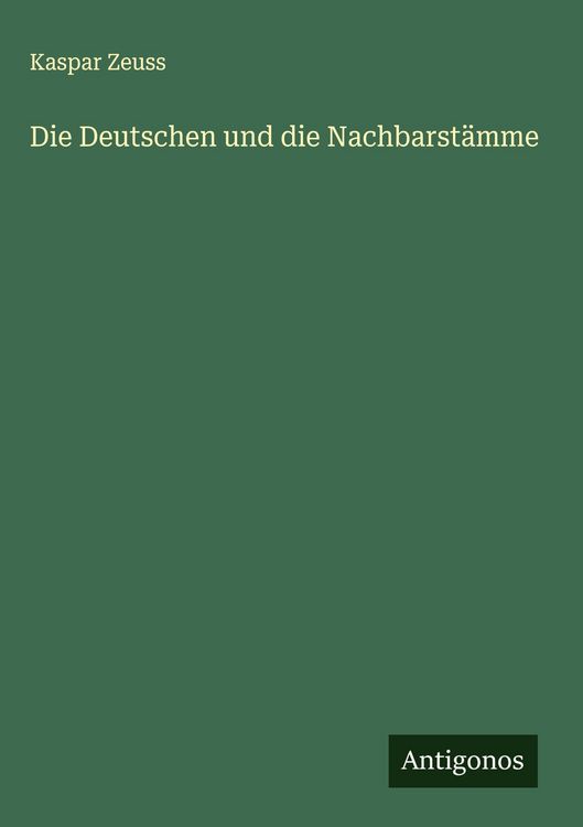 Produktbild: Die Deutschen und die Nachbarst&auml;mme