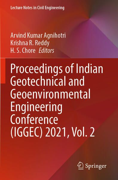 Produktbild: Proceedings of Indian Geotechnical and Geoenvironmental Engineering Conference (IGGEC) 2021, Vol. 2