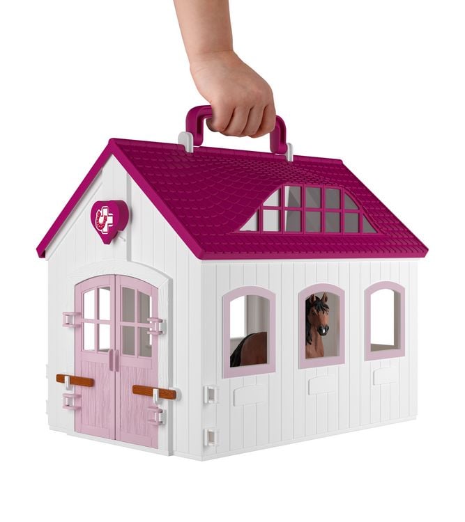 Produktbild: schleich&reg; 42787 - Horse Club, Happy Horse Hospital, Pferdeklinik Heilende Hufe, 64-teilig, Spielset