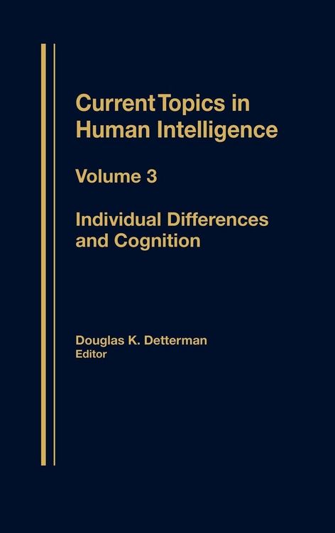 Produktbild: Individual Differences and Cognition