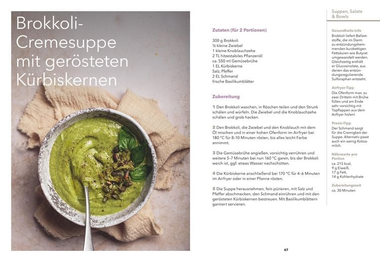 Produktbild: Airfryer Balance &ndash; Essen gegen chronische Entz&uuml;ndungen
