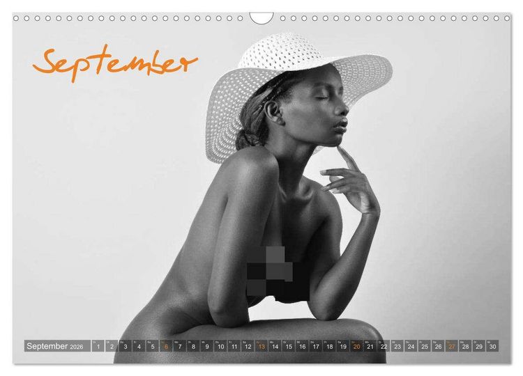 Produktbild: Erotik Fotoart Klassische Aktfotografie (Wandkalender 2026 DIN A3 quer), CALVENDO Monatskalender