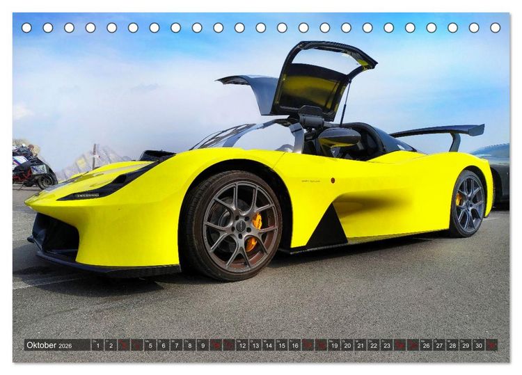 Produktbild: Muscle Cars, Geschwindigkeit und Leidenschaft (Tischkalender 2026 DIN A5 quer), CALVENDO Monatskalender