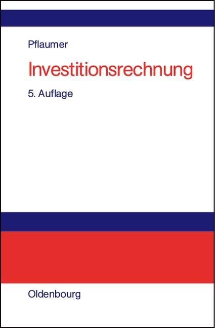 Produktbild: Investitionsrechnung