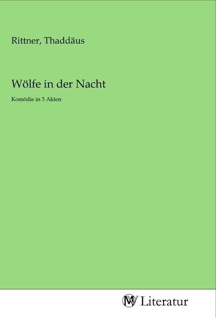 Produktbild: W&ouml;lfe in der Nacht