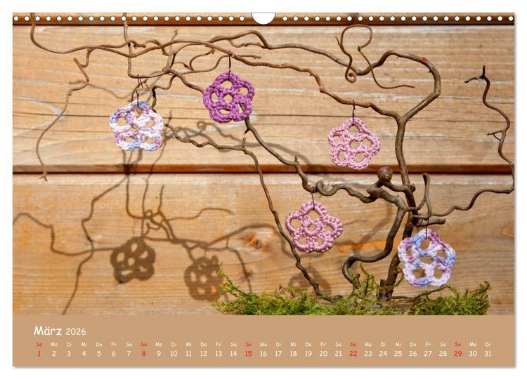Produktbild: Aus Liebe zum H&auml;keln (Wandkalender 2026 DIN A3 quer), CALVENDO Monatskalender