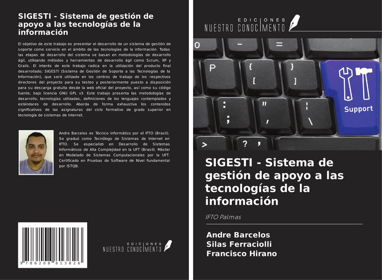 Produktbild: SIGESTI - Sistema de gesti&oacute;n de apoyo a las tecnolog&iacute;as de la informaci&oacute;n
