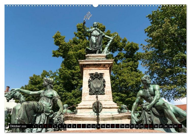Produktbild: Lindau am Bodensee (hochwertiger Premium Wandkalender 2026 DIN A2 quer), Kunstdruck in Hochglanz