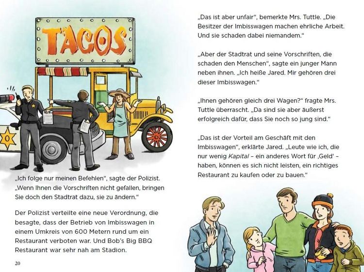 Produktbild: Die Tuttle-Zwillinge und der &Auml;rger um die Imbisswagen