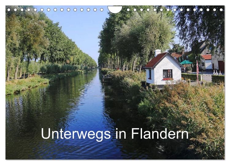 Produktbild: Unterwegs in Flandern (Wandkalender 2026 DIN A4 quer), CALVENDO Monatskalender