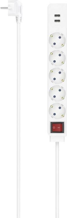 Produktbild: Hama 00223183 Steckdosenleiste Wei&szlig; 1St.