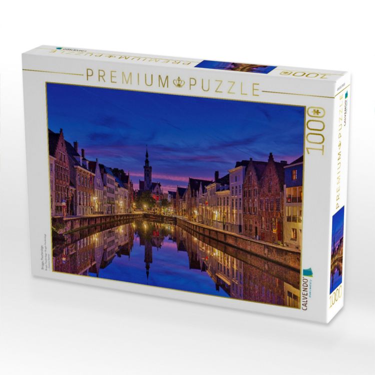 Produktbild: CALVENDO Puzzle Br&uuml;gge, Poortersloge | 1000 Teile Lege-Gr&ouml;&szlig;e 64x48cm Foto-Puzzle f&uuml;r gl&uuml;ckliche Stunden
