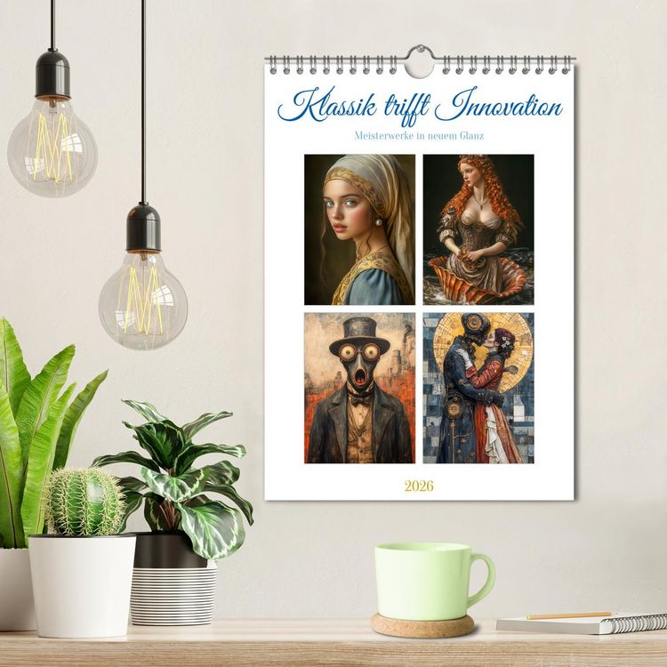 Produktbild: Klassik trifft Innovation (Wandkalender 2026 DIN A4 hoch), CALVENDO Monatskalender