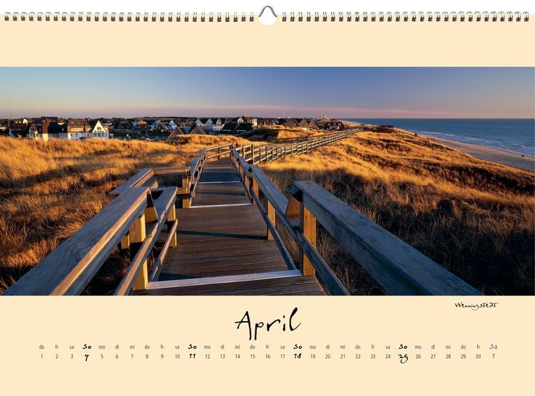 Produktbild: Sylt-die Insel 2027 Panoramakalender