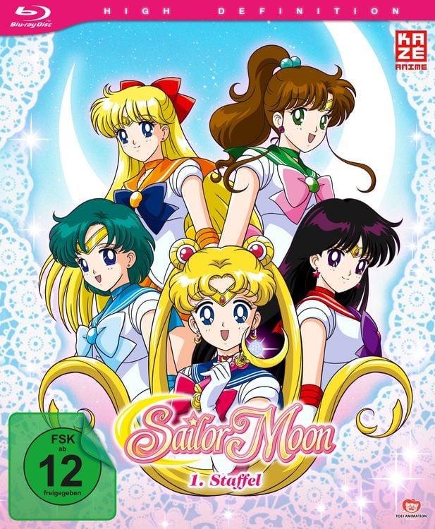 Produktbild: Sailor Moon - Staffel 1 - Blu-ray Box (Episoden 1-46) [6 Blu-rays]