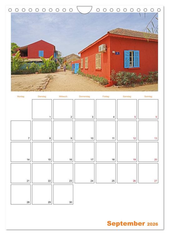 Produktbild: Gambia und Senegal erleben (Wandkalender 2026 DIN A4 hoch), CALVENDO Monatskalender