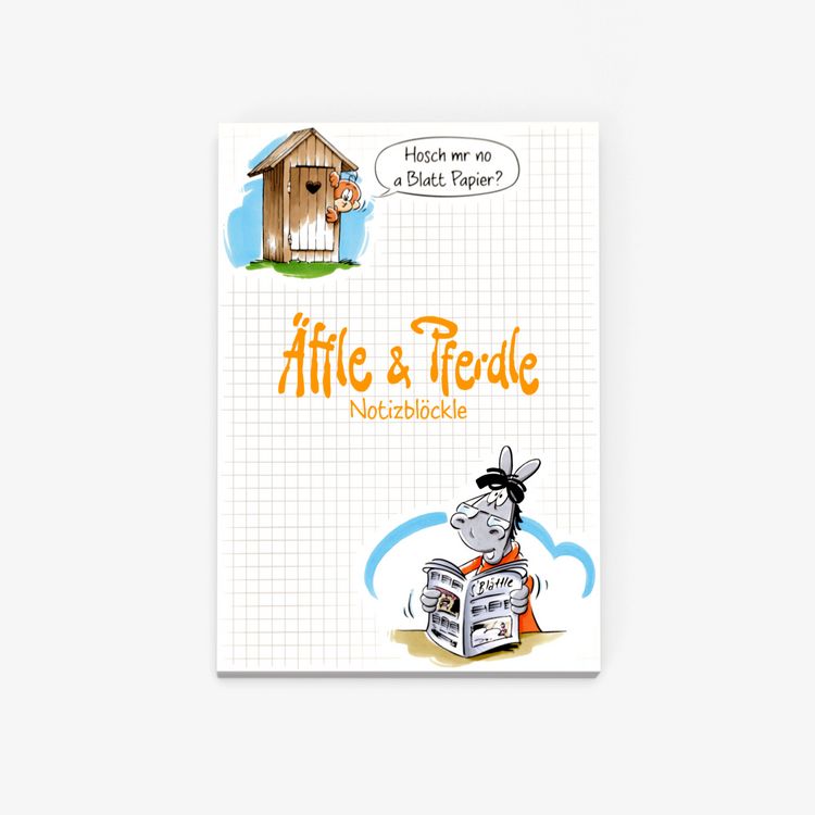 Produktbild: Notizbl&ouml;ckle Hosch mr no a Blatt Papier