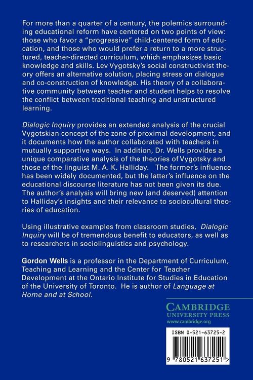 Produktbild: Dialogic Inquiry