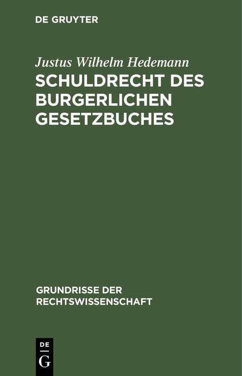 Produktbild: Schuldrecht des Burgerlichen Gesetzbuches