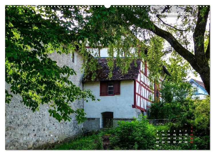 Produktbild: Impressionen aus Wangen im Allg&auml;u (Wandkalender 2026 DIN A2 quer), CALVENDO Monatskalender