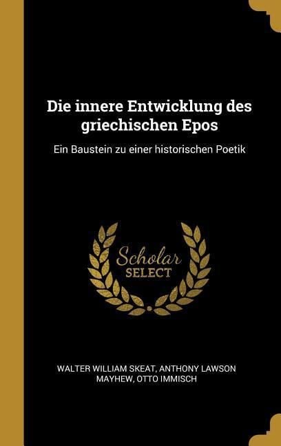 Produktbild: Die innere Entwicklung des griechischen Epos