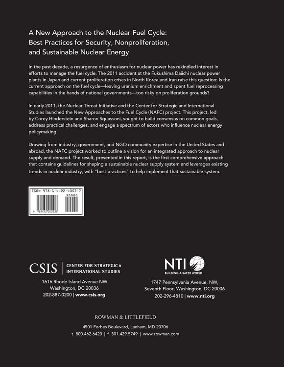 Produktbild: New Approach to the Nuclear Fuel Cycle