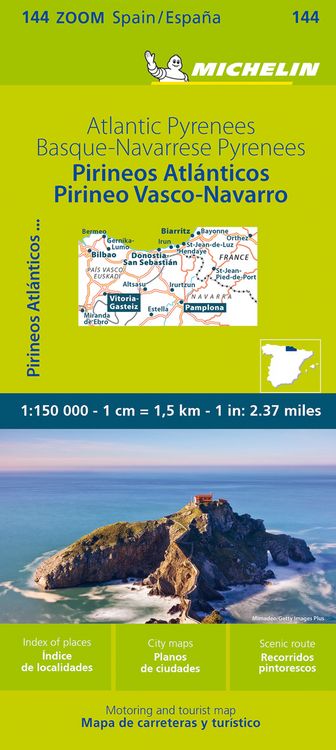 Produktbild: Michelin Atlantische Pyren&auml;en