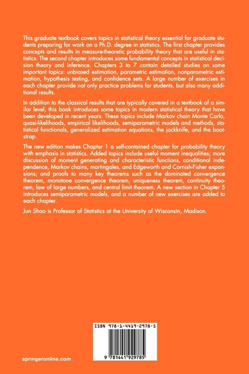 Produktbild: Mathematical Statistics
