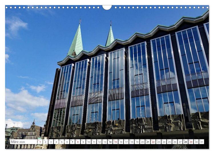 Produktbild: Bremen Heute (Wandkalender 2026 DIN A3 quer), CALVENDO Monatskalender