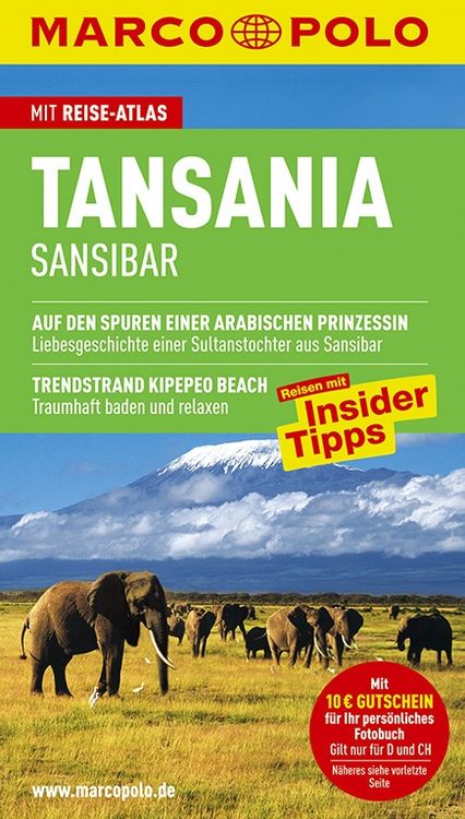 Produktbild: MARCO POLO Reisef&uuml;hrer Tansania, Sansibar