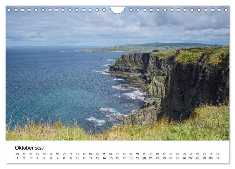 Produktbild: Irland wie gemalt (Wandkalender 2026 DIN A4 quer), CALVENDO Monatskalender