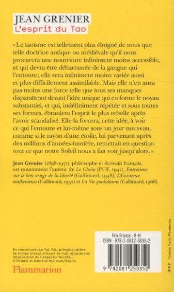 Produktbild: L'esprit du Tao