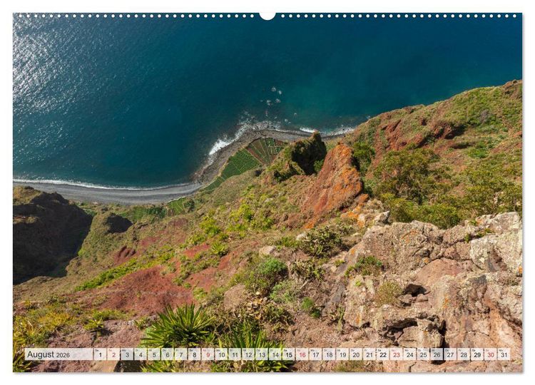 Produktbild: Madeira - eine Rundreise (Wandkalender 2026 DIN A2 quer), CALVENDO Monatskalender