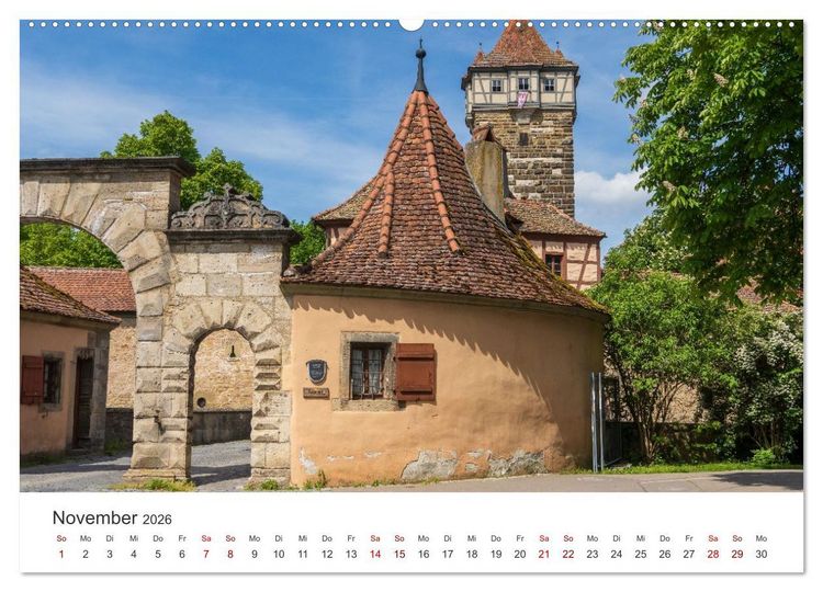 Produktbild: Franken - Malerische Orte und Landschaften (hochwertiger Premium Wandkalender 2026 DIN A2 quer), Kunstdruck in Hochglanz