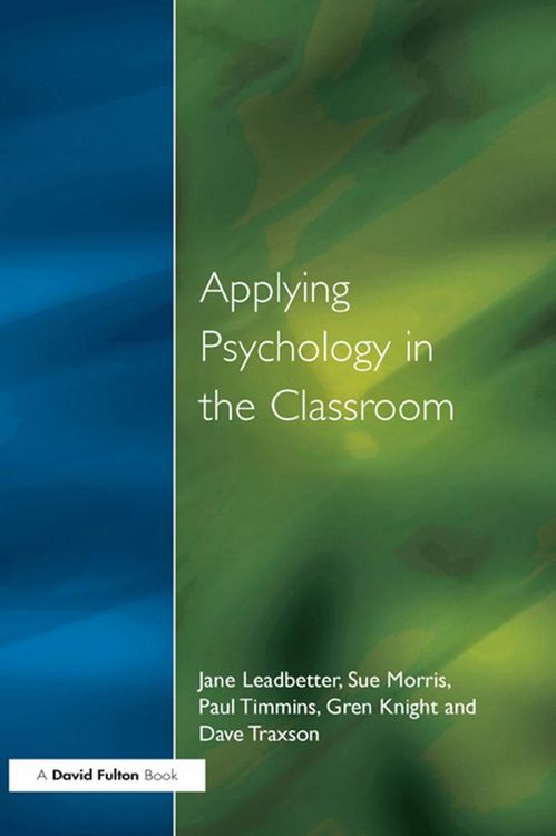 Produktbild: Applying Psychology in the Classroom