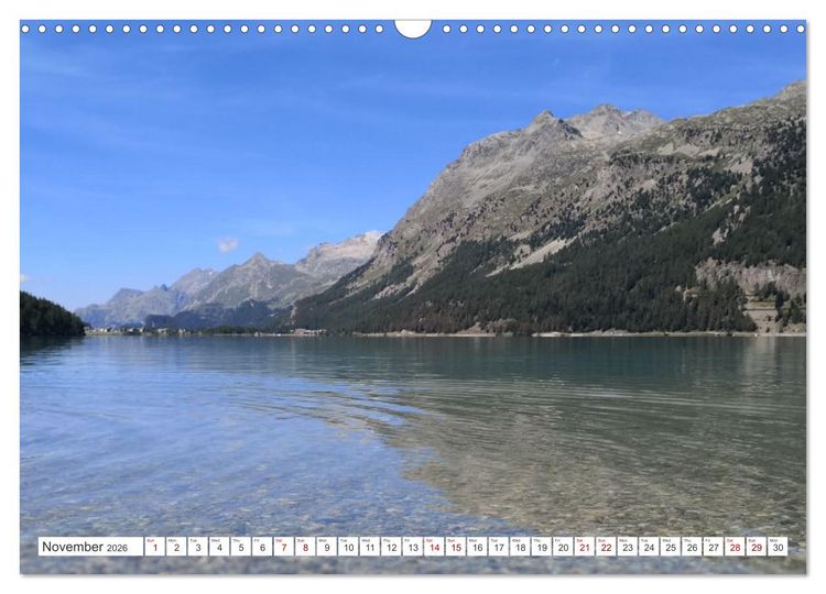 Produktbild: Engadine 2026 - Nature and landscapes (Wall Calendar 2026 DIN A3 landscape), CALVENDO 12 Month Wall Calendar