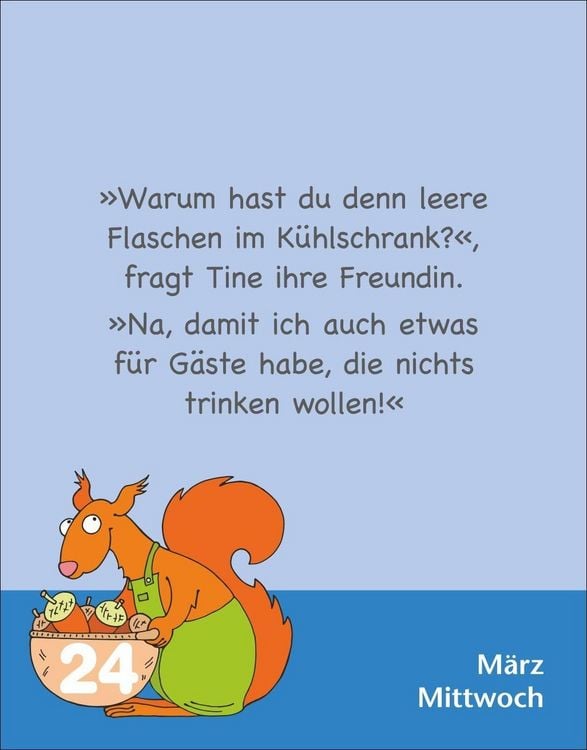 Produktbild: Witze f&uuml;r Kids Tagesabrei&szlig;kalender 2027