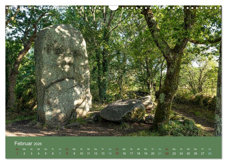 Produktbild: Mysteri&ouml;se Megalithen (Wandkalender 2026 DIN A3 quer), CALVENDO Monatskalender