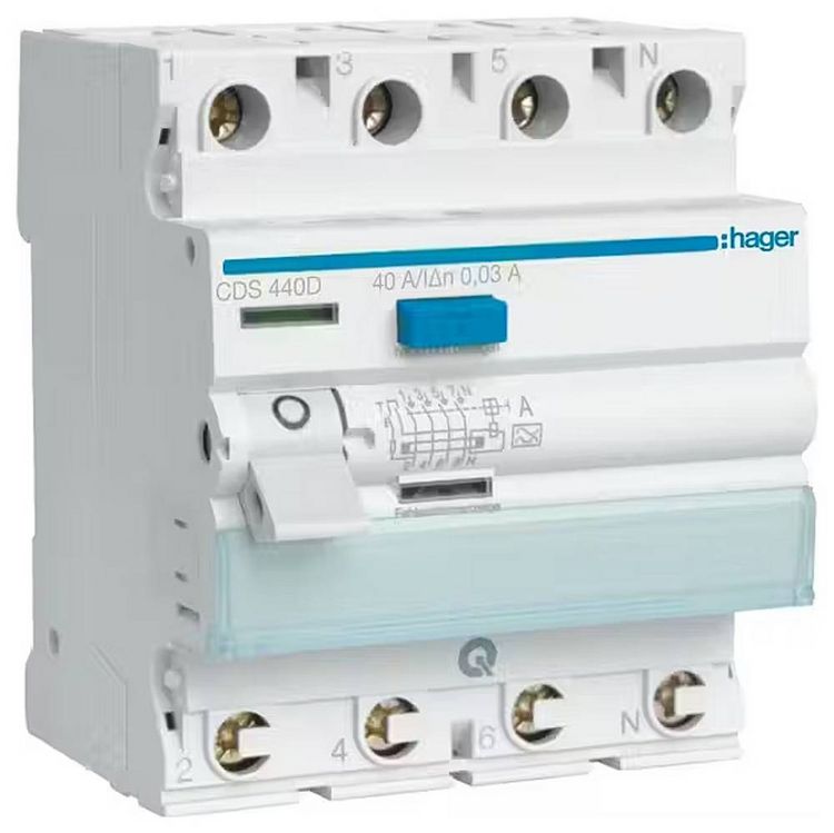 Produktbild: Hager CDS440D Fehlerstrom-Schutzschalter