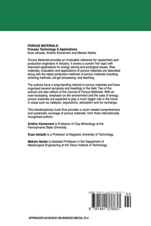 Produktbild: Porous Materials