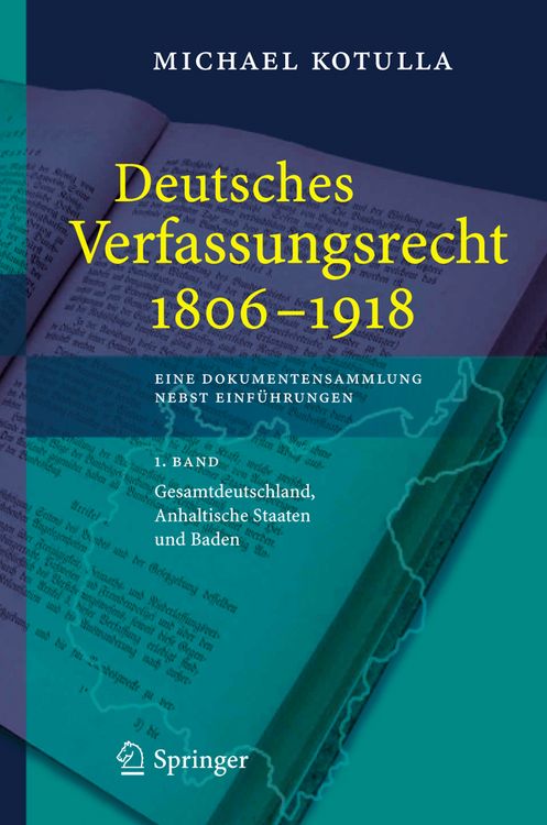 Produktbild: Deutsches Verfassungsrecht 1806 - 1918