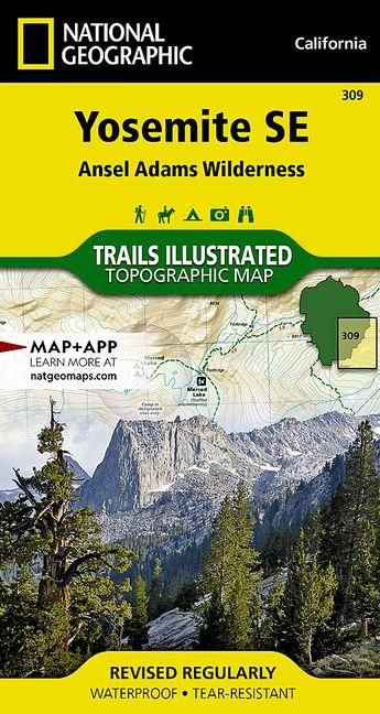 Produktbild: Yosemite Se: Ansel Adams Wilderness Map