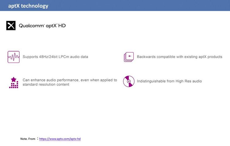 Produktbild: Renkforce Bluetooth&reg; Musik-Empf&auml;nger Bluetooth Version: 5.0 20m aptX&reg;-Technologie