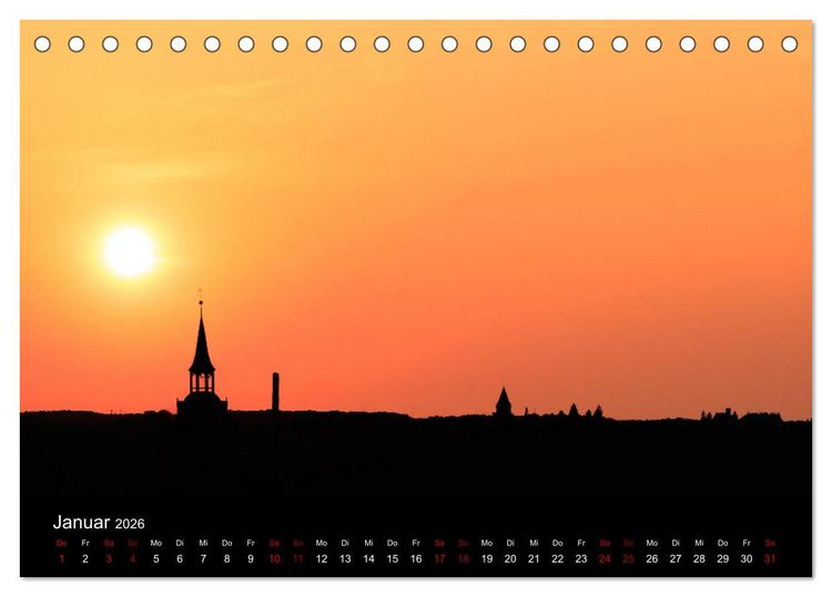 Produktbild: Fantastisches L&uuml;neburg (Tischkalender 2026 DIN A5 quer), CALVENDO Monatskalender