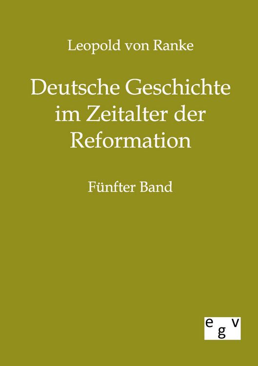 Produktbild: Deutsche Geschichte im Zeitalter der Reformation