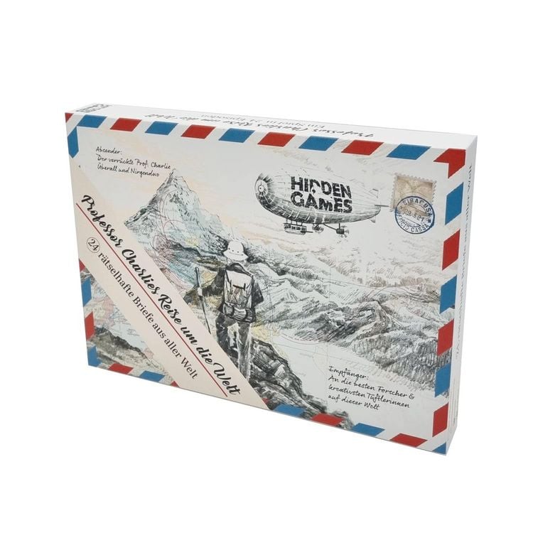 Produktbild: Hidden Games: R&auml;tsel Adventskalender Professor Charlies Reise um die Welt
