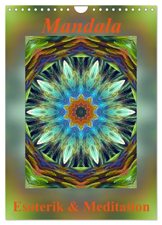 Produktbild: Mandala - Esoterik & Meditation (Wandkalender 2026 DIN A4 hoch), CALVENDO Monatskalender