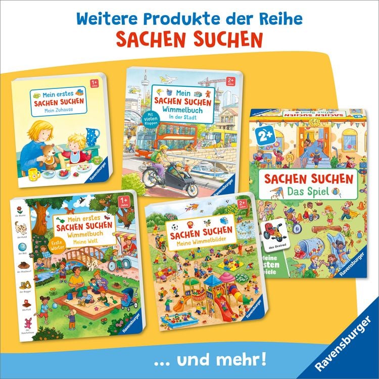 Produktbild: Mein erstes Sachen suchen Wimmelbuch: Meine Welt