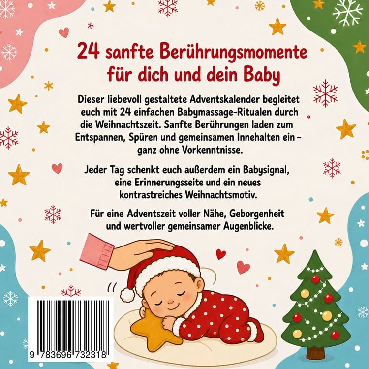 Produktbild: Mein Baby Adventskalender inkl. 24 sanfte Babymassage-Rituale