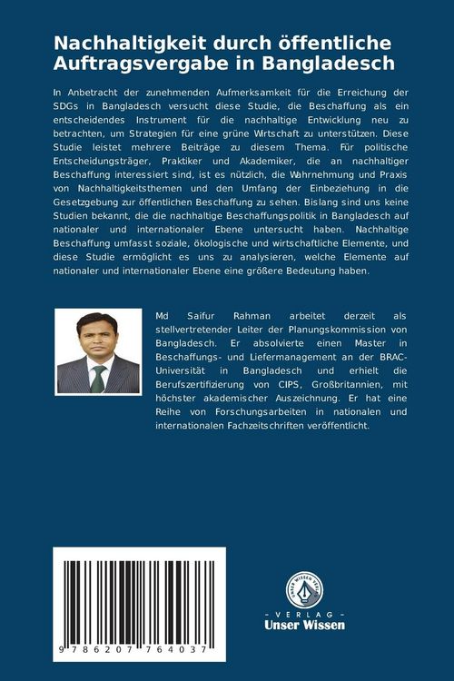 Produktbild: Nachhaltigkeit durch &ouml;ffentliche Auftragsvergabe in Bangladesch